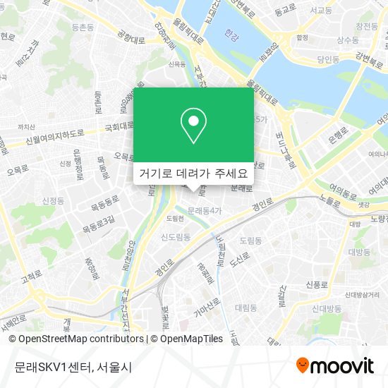 문래SKV1센터 지도