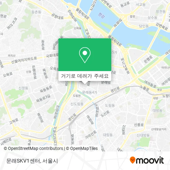 문래SKV1센터 지도