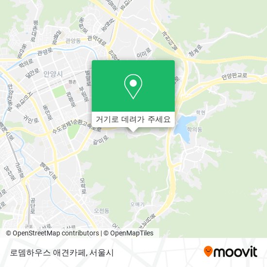 로뎀하우스 애견카페 지도