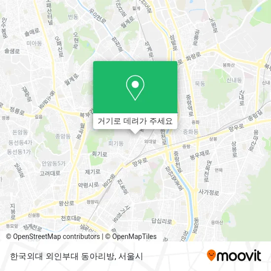 한국외대 외인부대 동아리방 지도