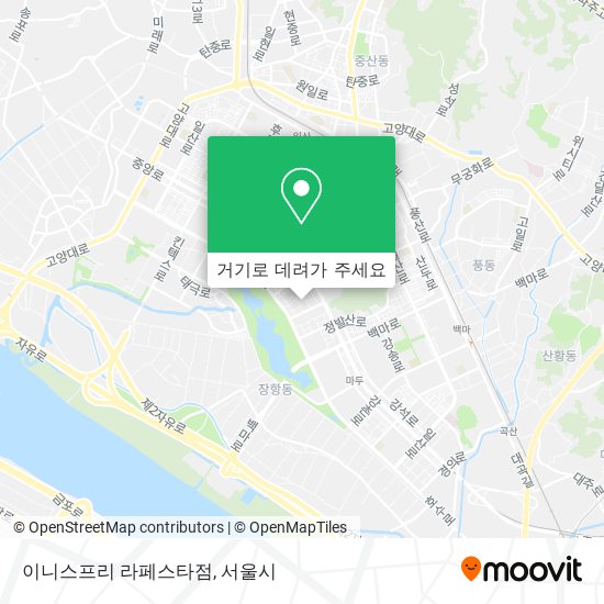 이니스프리 라페스타점 지도