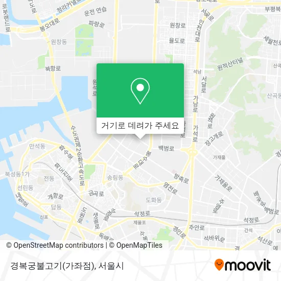 경복궁불고기(가좌점) 지도