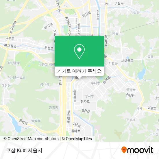 쿠샵 Ku# 지도