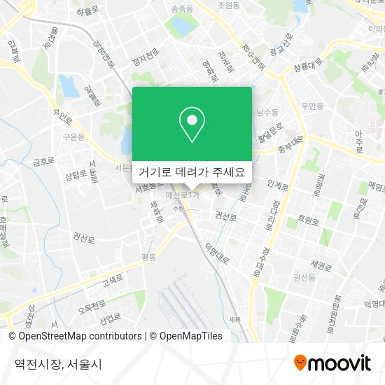역전시장 지도