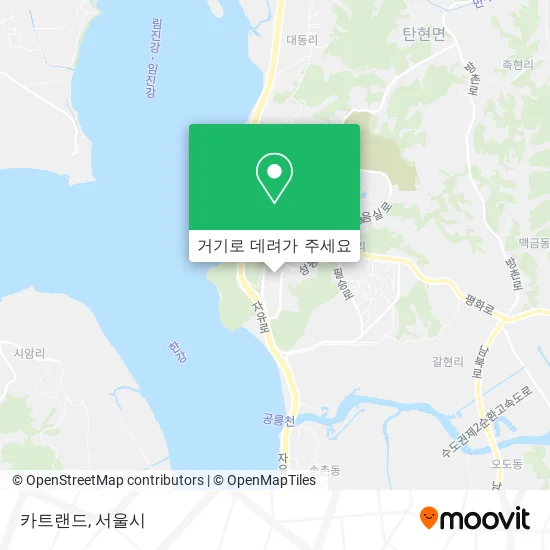 카트랜드 지도