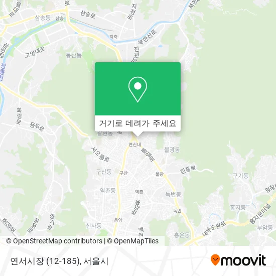 연서시장 (12-185) 지도