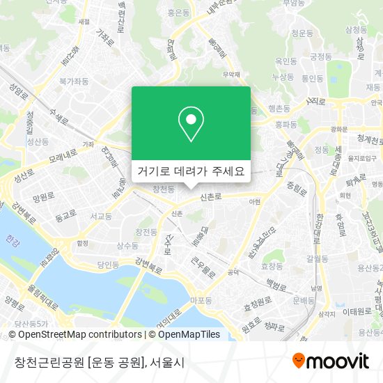 창천근린공원 [운동 공원] 지도