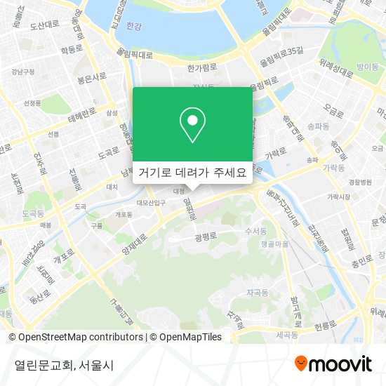열린문교회 지도