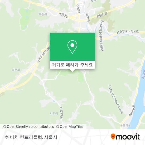해비치 컨트리클럽 지도