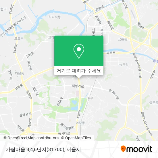 가람마을 3,4,6단지(31700) 지도