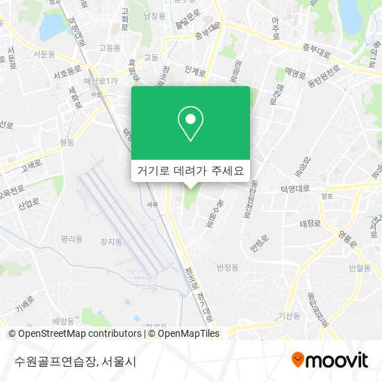 수원골프연습장 지도