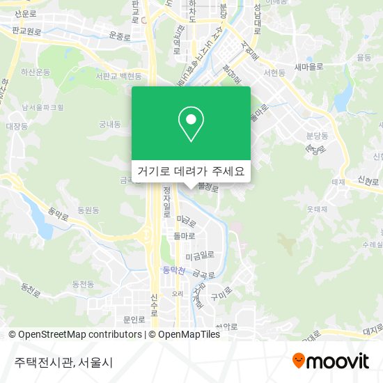 주택전시관 지도
