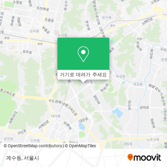 계수동 지도