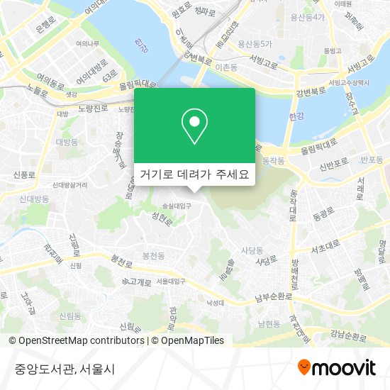 중앙도서관 지도