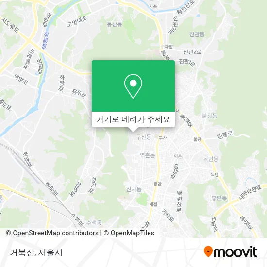 거북산 지도