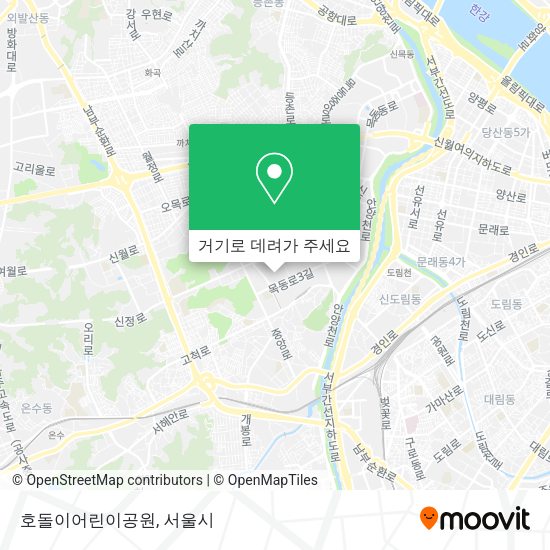 호돌이어린이공원 지도
