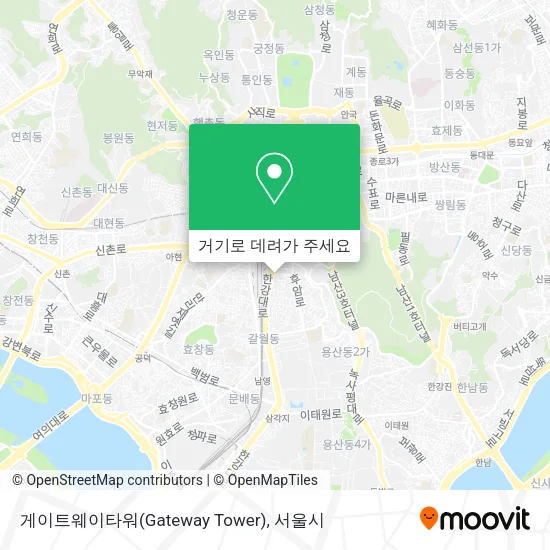 게이트웨이타워(Gateway Tower) 지도
