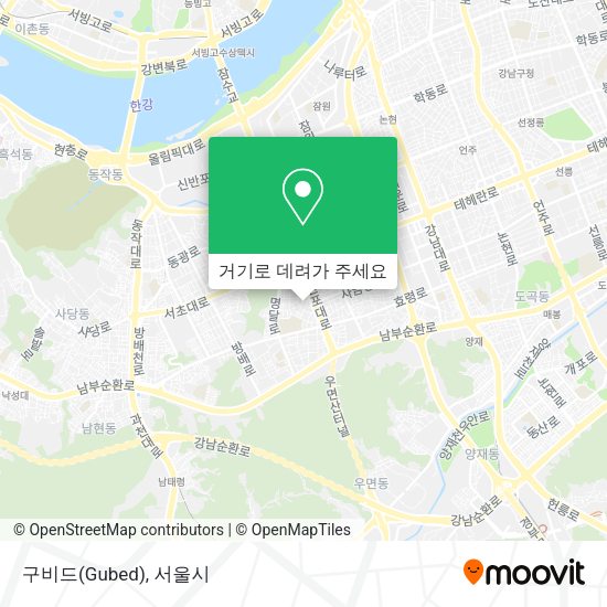 구비드(Gubed) 지도