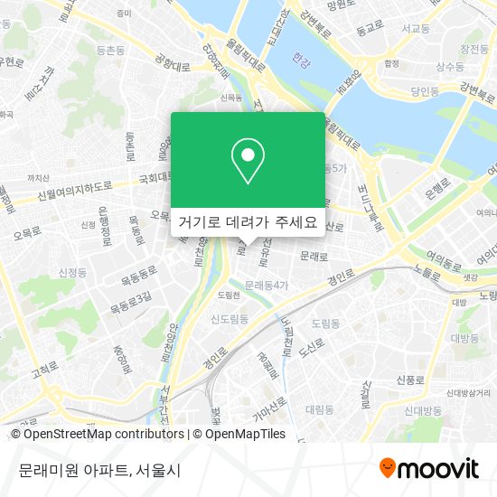 문래미원 아파트 지도