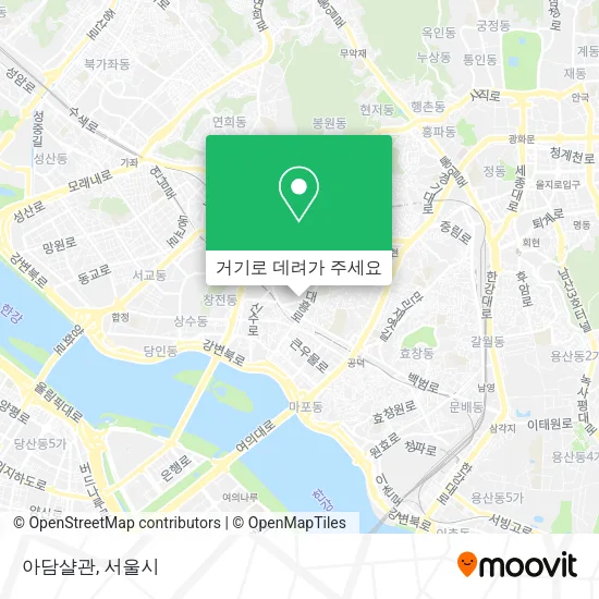 아담샬관 지도
