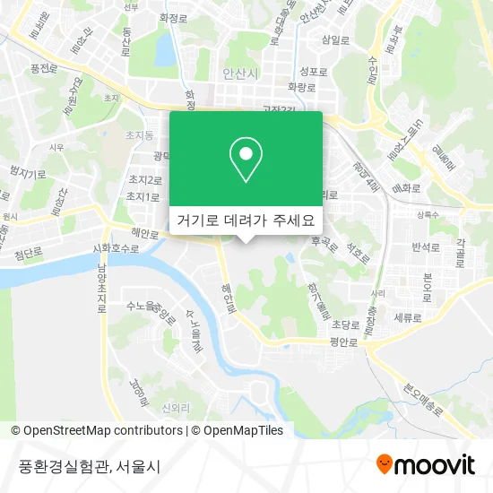 풍환경실험관 지도