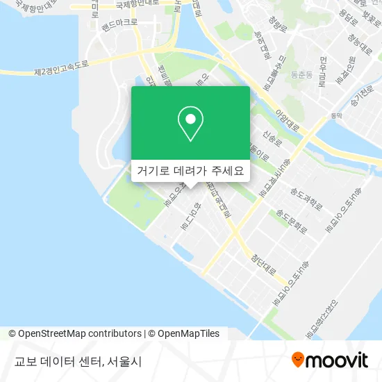 교보 데이터 센터 지도