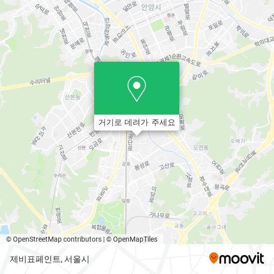 제비표페인트 지도