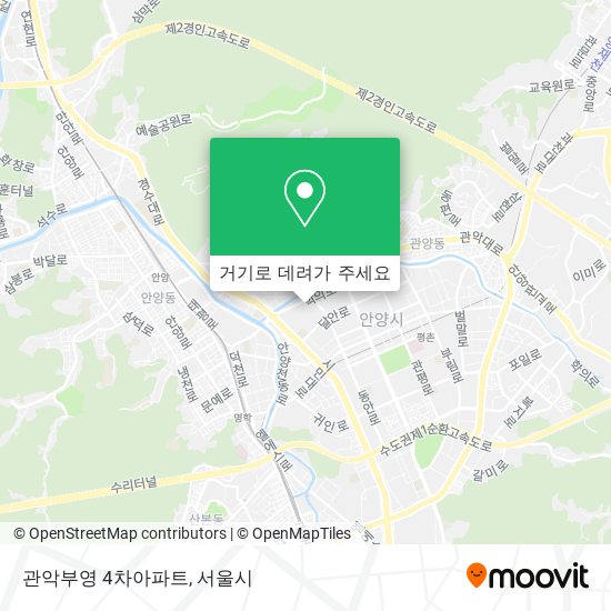 관악부영 4차아파트 지도