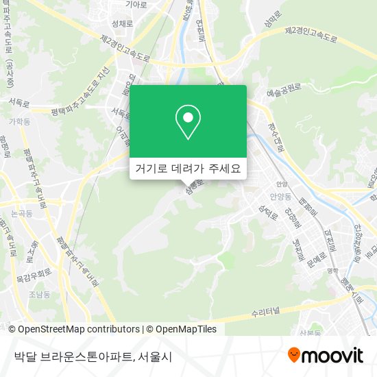 박달 브라운스톤아파트 지도