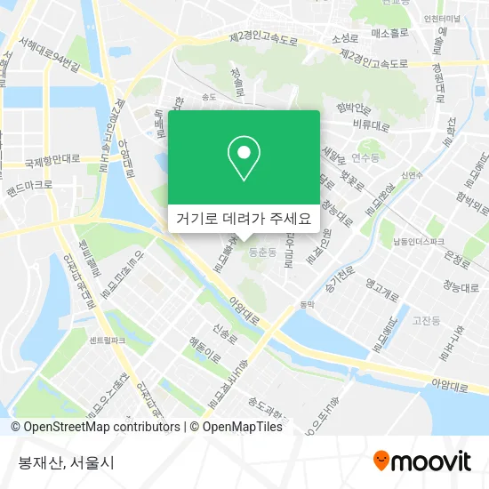 봉재산 지도