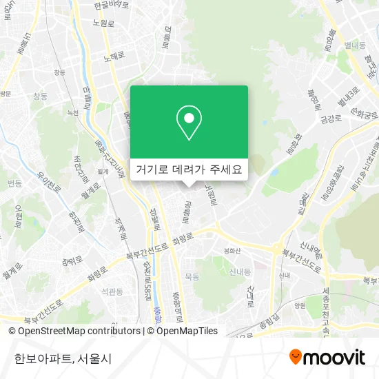 한보아파트 지도