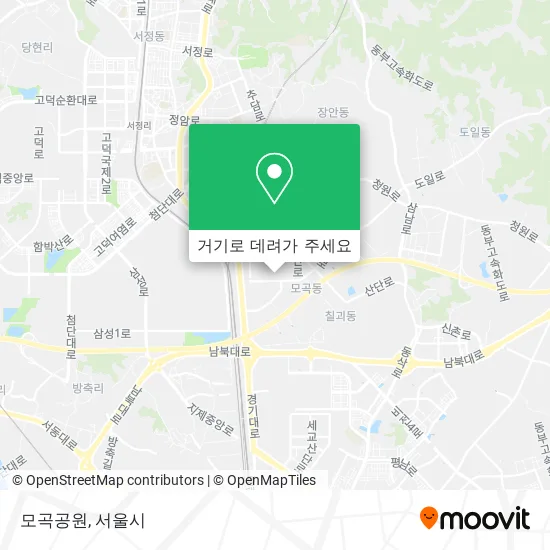모곡공원 지도