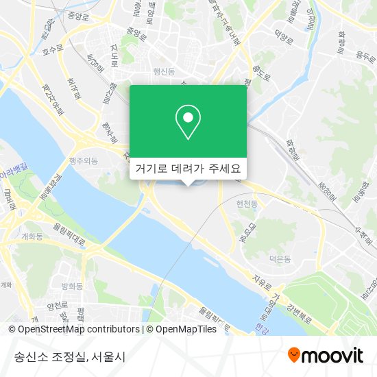 송신소 조정실 지도