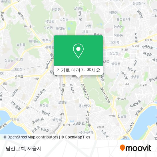 남산교회 지도