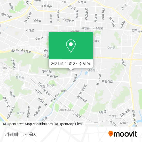 카페베네 지도