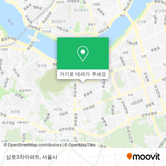 삼호3차아파트 지도