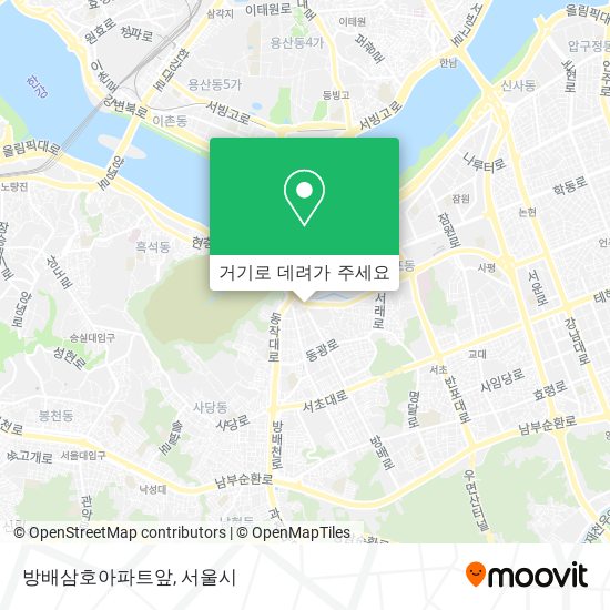 방배삼호아파트앞 지도