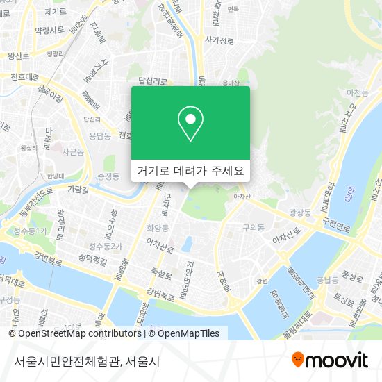 서울시민안전체험관 지도
