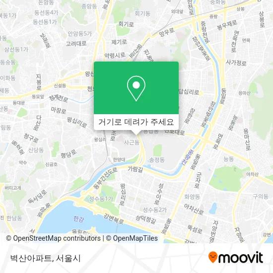 벽산아파트 지도