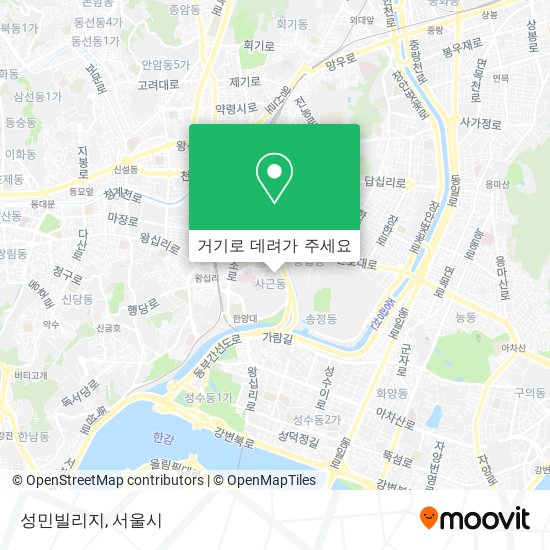 성민빌리지 지도