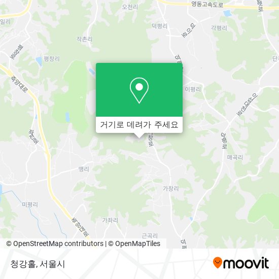 청강홀 지도