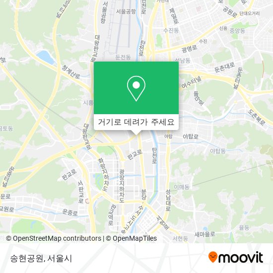 송현공원 지도