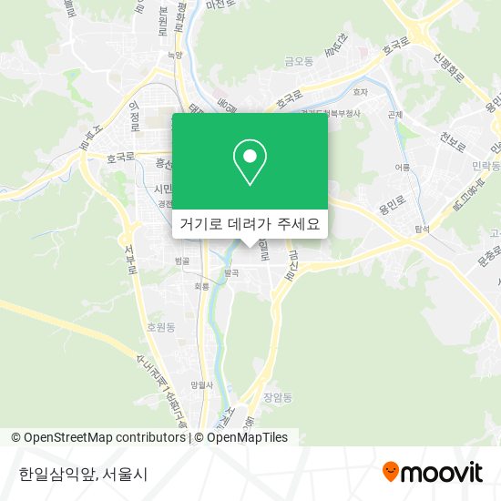 한일삼익앞 지도