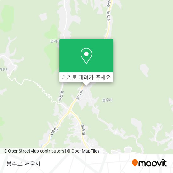 봉수교 지도