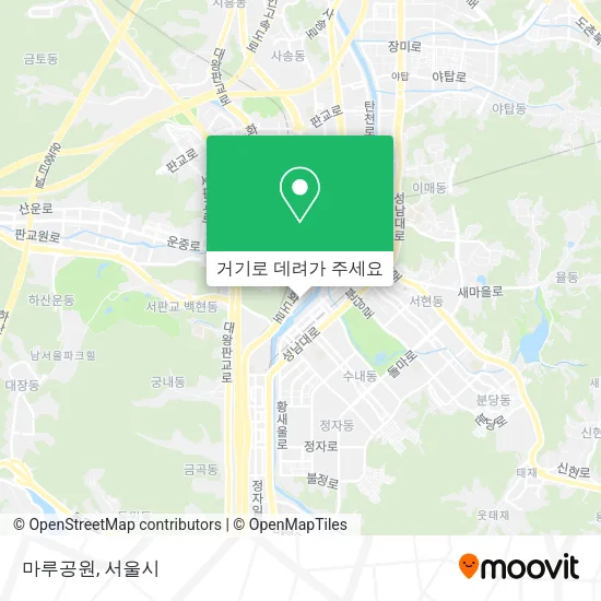 마루공원 지도