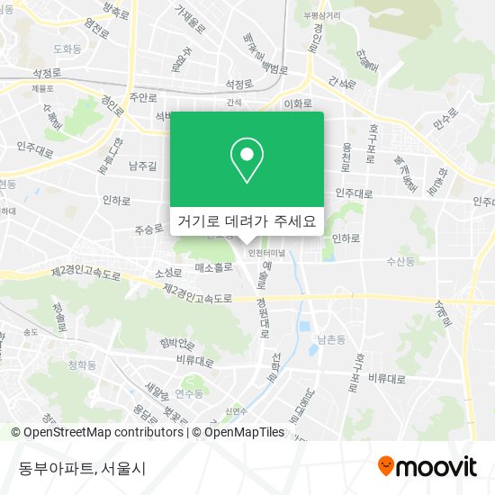 동부아파트 지도