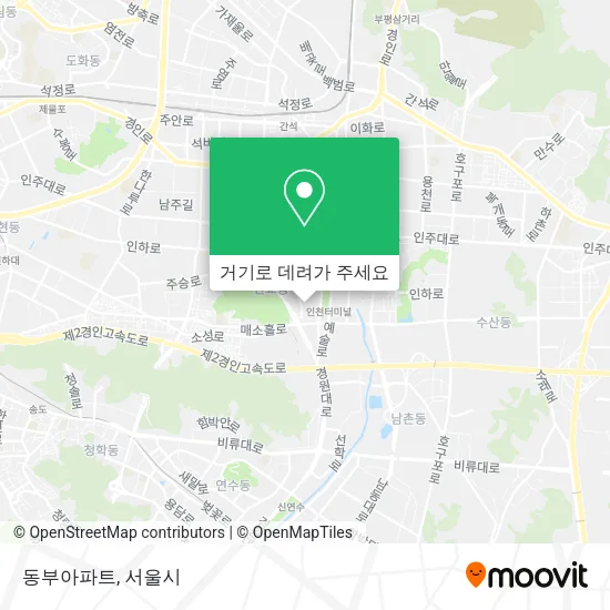동부아파트 지도