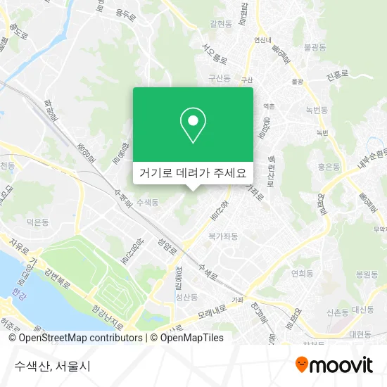수색산 지도