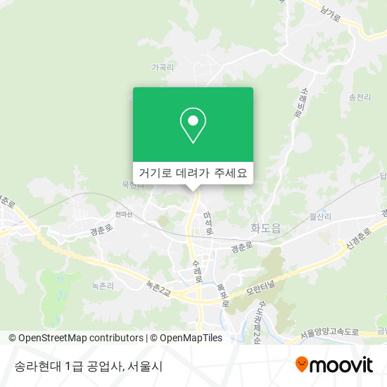 송라현대 1급 공업사 지도