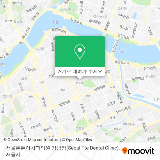 서울튼튼이치과의원 강남점(Seoul Tte Dental Clinic) 지도